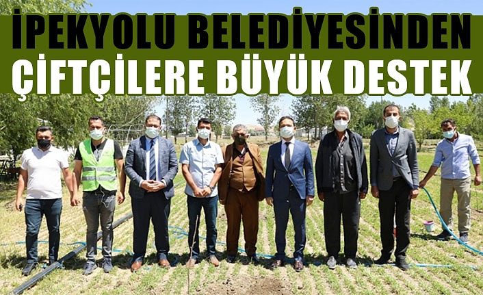 İpekyolu Belediyesinden çiftçilere büyük destek