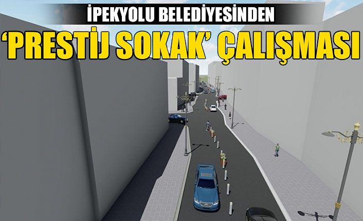 İpekyolu Belediyesinden ‘Prestij Sokak’ çalışması