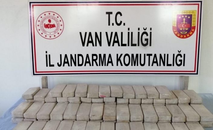 Başkale’de 51,5 kilo eroin ele geçirildi