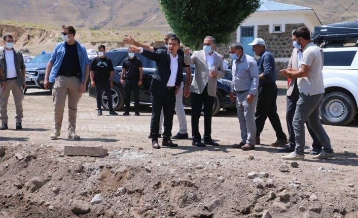 Milletvekili Arvas, selden etkilenen mahalleleri ziyaret etti