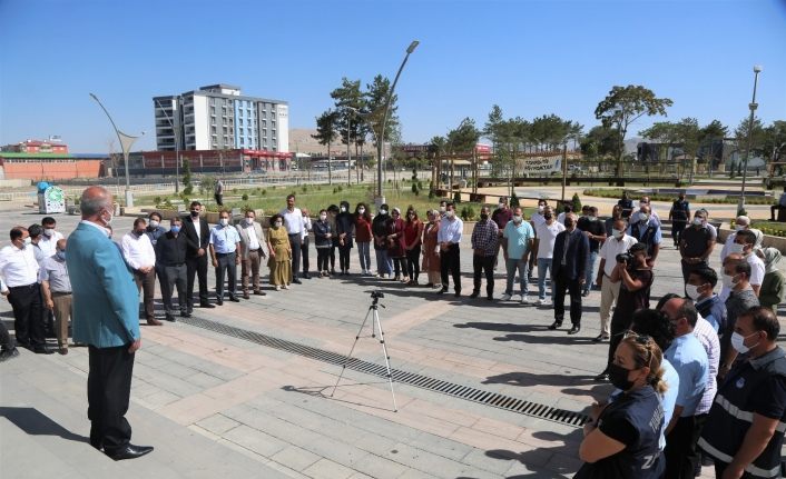 Tuşba Belediyesinde bayramlaşma
