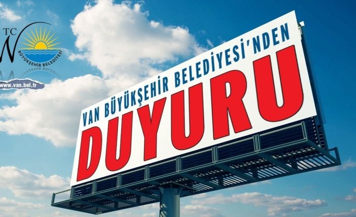 Van Büyükşehir Belediyesinden ‘yol üstü parkomat uygulaması’ açıklaması