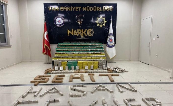 Van’da 265 kilo eroin ele geçirildi