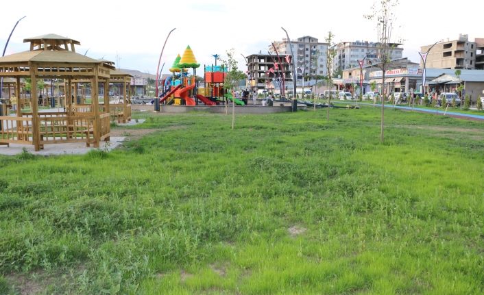 Erciş millet bahçesinde sona gelindi