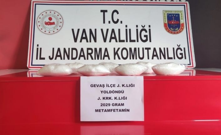 Gevaş’ta 2 kilo metamfetamin ele geçirildi