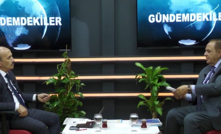 Gündemdekiler Programının konuğu Van TSO Başkan Adayı Zahir Kandaşoğlu