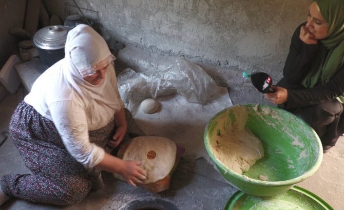 Van'da asırlardır unutulmayan lezzet (Tandır Ekmeği)