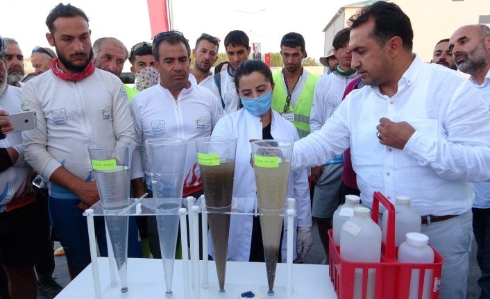 Van Gölü İleri Biyolojik Arıtma Tesisi ilk temiz su numunesini verdi