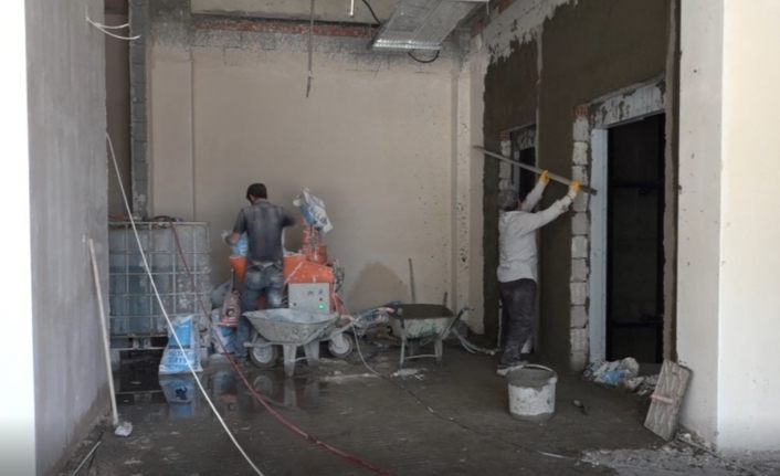Erciş Ağız ve Diş Sağlığı Merkezinde çalışmalar devam ediyor