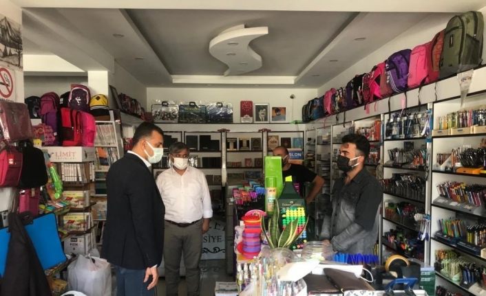 Kaymakam Savar’dan esnaf ziyareti
