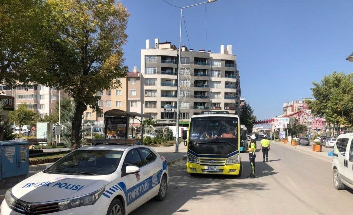Van’da minibüs sürücüleri bilgilendirildi