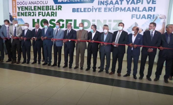 Van’da ‘Yenilenebilir Enerji ve İnşaat Yapı’ fuarı açıldı