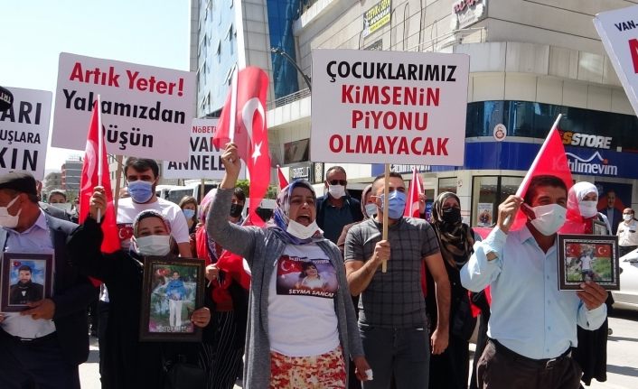 Vanlı annelerin evlat nöbeti devam ediyor