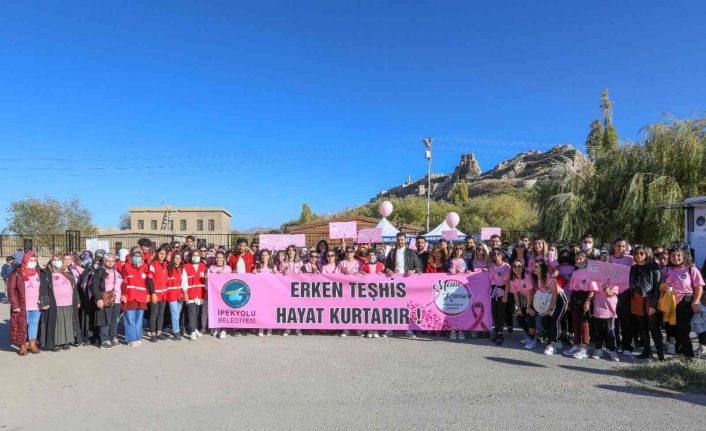 İpekyolu’nda meme kanseri için farkındalık etkinliği