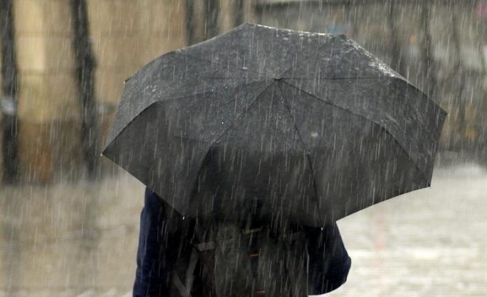 Meteorolojiden sağanak yağış uyarısı