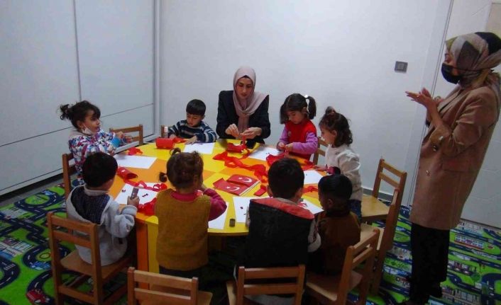 Minik öğrenciler Cumhuriyet Bayramı’nı coşkuyla kutladı
