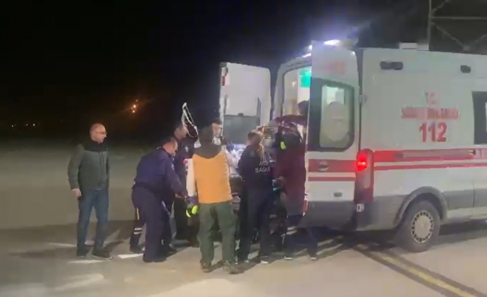 Polis helikopteriyle sevk edilen bebek kurtarılamadı