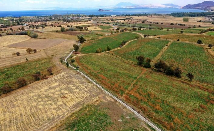 Uysal Mahallesi’ndeki sulama kanalı tamamlandı