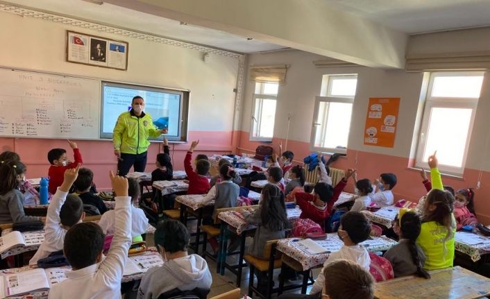 Van polisinden trafik eğitimi