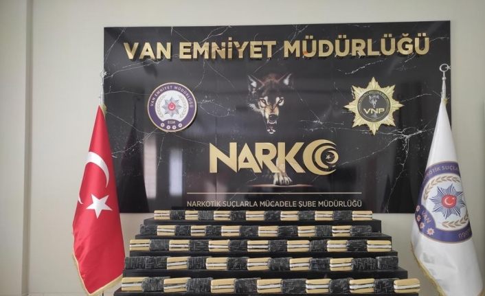 Van’da 158 kilo uyuşturucu ele geçirildi