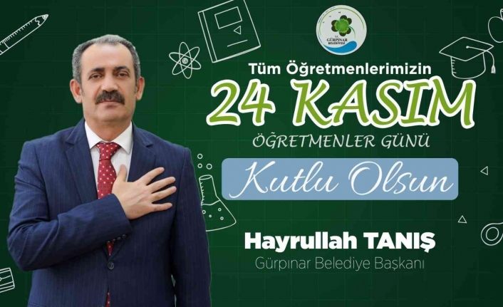 Başkan Tanış’tan öğretmenler günü mesajı