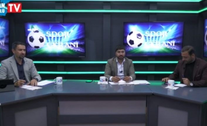 Spor Ekranı 14. Bölüm: Stüdyo Konukları Vansesi gazetesi spor müdürü Rıdvan can ve Oktay Ukay