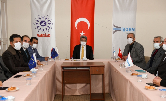 Van İŞGEM Başkanı Gedik’ten Vali Bilmez’e teşekkür