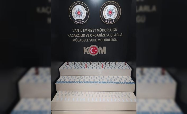 Van’da 2 bin 281 adet gümrük kaçağaı tıbbi ilaç ele geçirildi