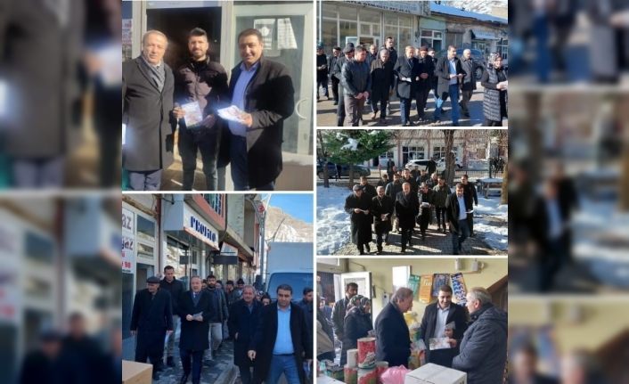 AK Parti Bahçesaray teşkilatı çalışmalarını aralıksız sürdürüyor