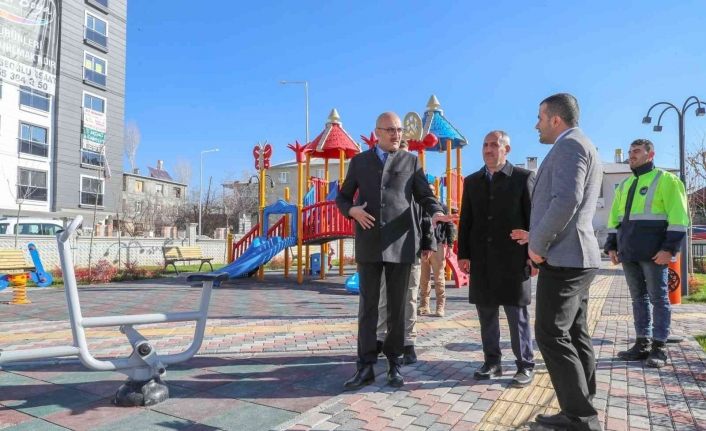 Başkan Vekili Aydın hayata geçirilen çalışmaları yerinde inceledi
