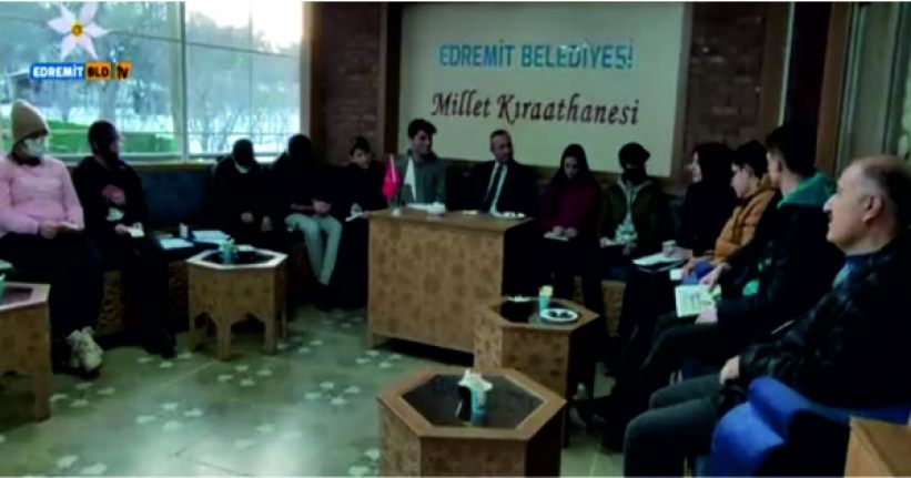 Edremit Belediyesi okuma seferberliği başlattı