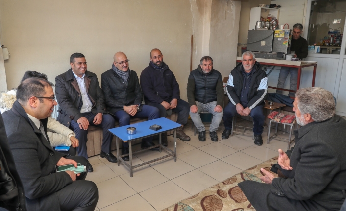 İpekyolu Kaymakamı Aydın esnafla bir araya geldi