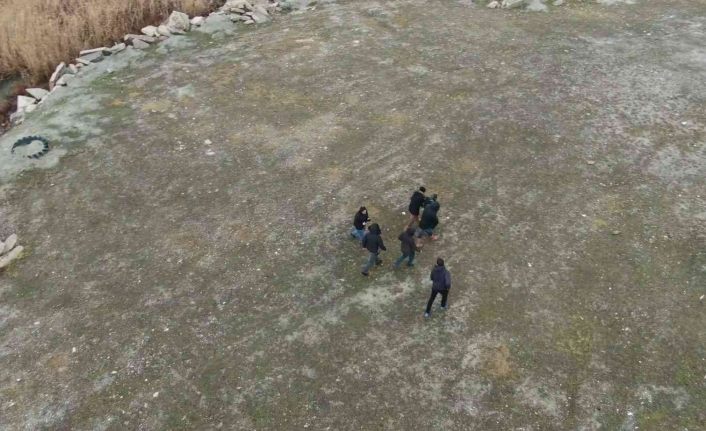 Kablo hırsızları drone’lu operasyonla yakalandı