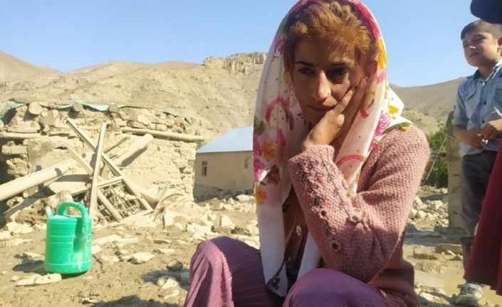 Vali Bilmez, selden kurtulan Kader’i yeni evinde ziyaret etti