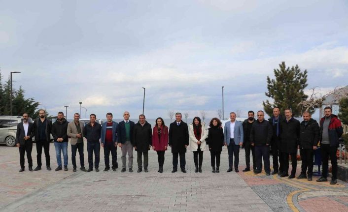 VAOB heyeti basınla bir araya geldi