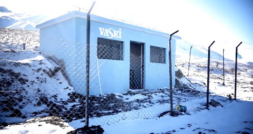 VASKİ’den Gevaş ve Gürpınar’daki mahallere yeni içme suyu deposu