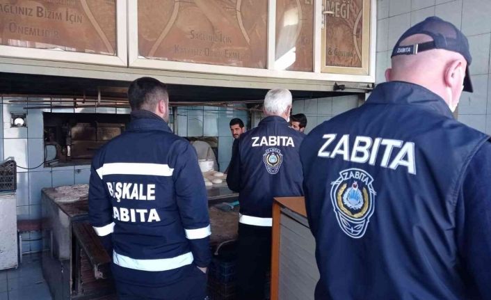 Zabıtadan ekmek fırınlarına denetim