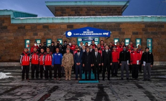 Bakan Soylu’dan kurtarma çalışmasına katılan ekibe teşekkür belgesi