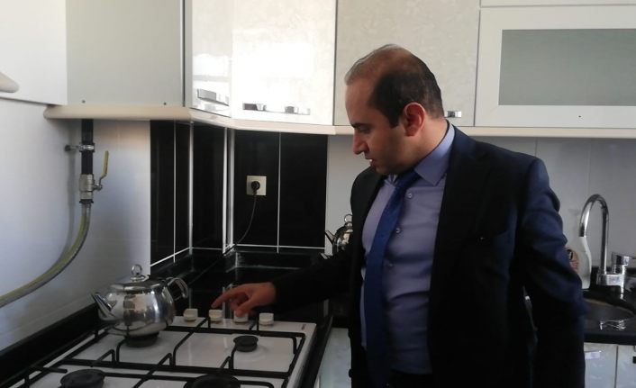 Gevaş’ta doğalgaz sevinci