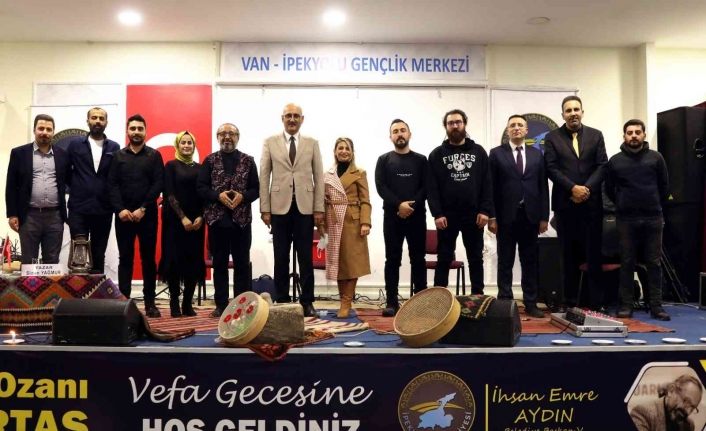 İpekyolu’nda Neşet Ertaş için vefa gecesi