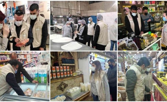 Van’da 2021 yılında gıda işletmelerine 12 bin 752 denetim yapıldı