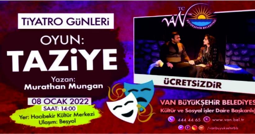 Van’da tiyatro günleri başlıyor