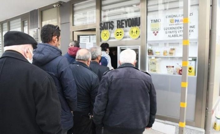 TMO’nun indirimli ürünlerine büyük ilgi