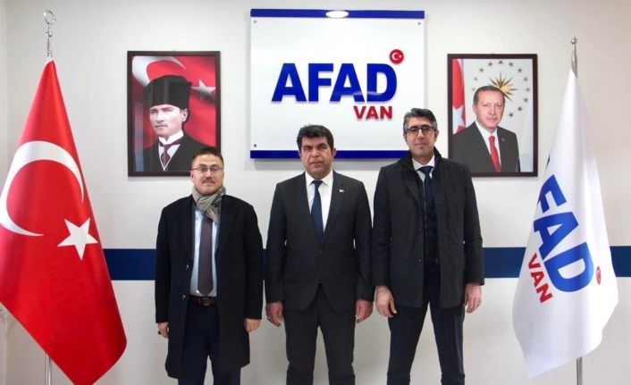 Van Cumhuriyet Başsavcısı Dönmez’den AFAD’a ziyaret