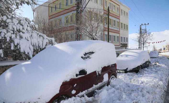 Başkale’de 94 yerleşim yerinin yolu kapandı, okullar tatil edildi