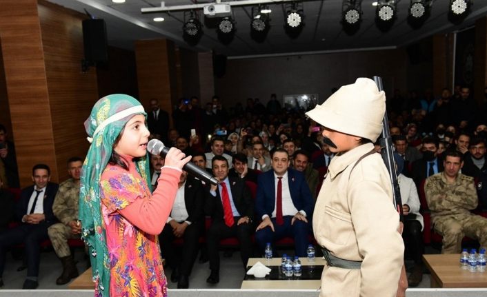 Çatak’ta 18 Mart Çanakkale Zaferi ve Şehitleri Anma Günü programı