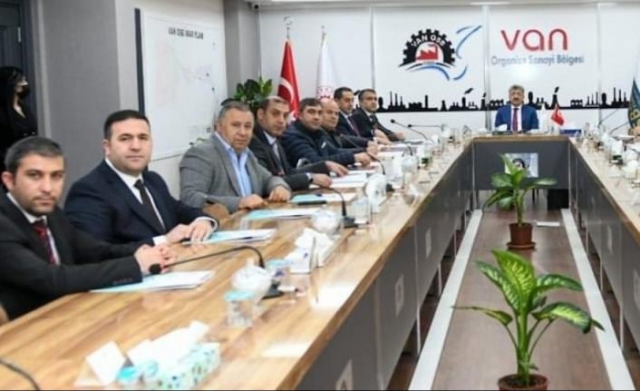 Van OSB’de müteşebbis heyeti toplantısı