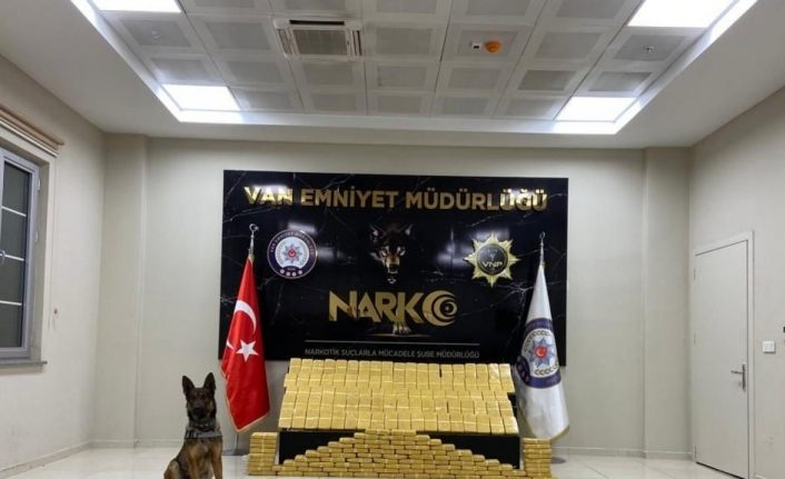 Van’da 158 kilo uyuşturucu ele geçirildi