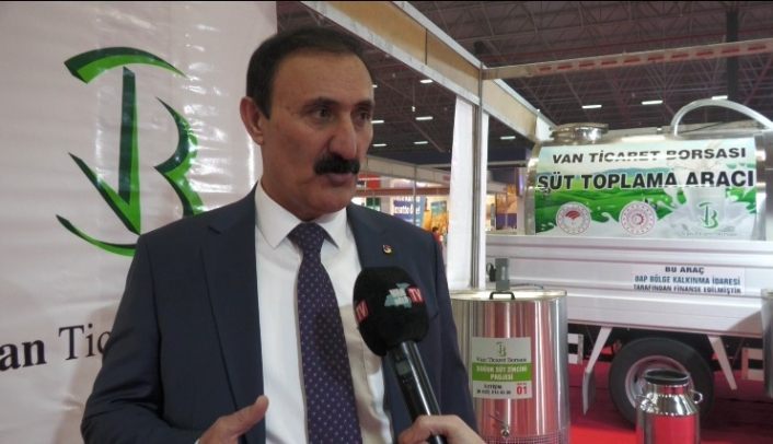 “Soğuk Süt Zinciri Van” projesi Tarım Fuarında