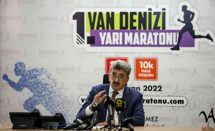 Van’da ‘1. Van Denizi Yarı Maratonu’ heyecanı